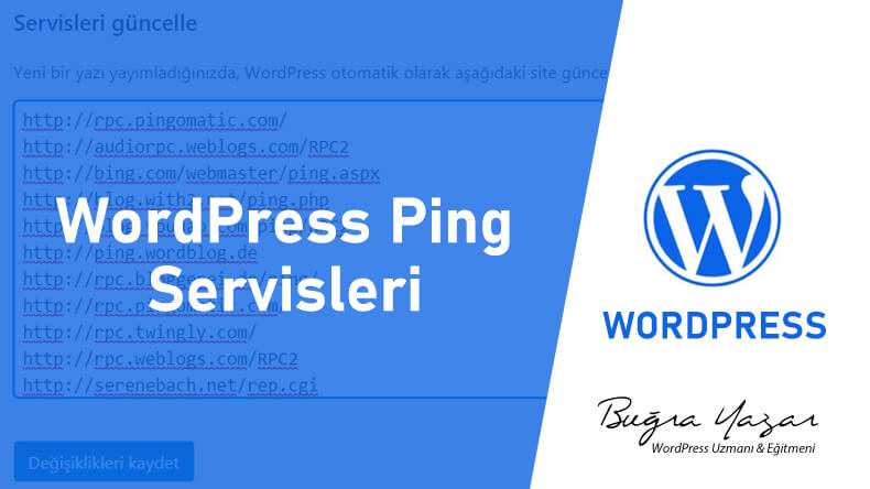WordPress Ping Servisleri